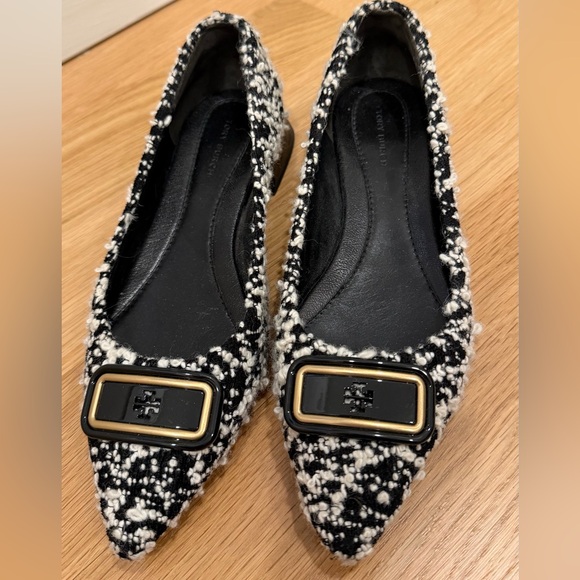 Tory Burch Georgia Bouclé Ballet Flat | Size 7 - Picture 2 of 6
